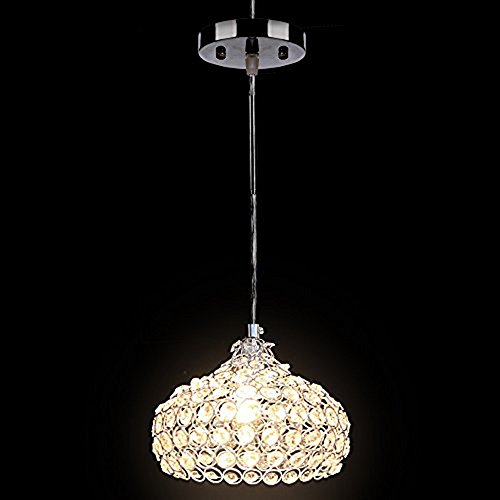 Crystal Chandelier Ceiling Lamp Light Pendant Wine Cup Lighting Fixture Max 40w orange