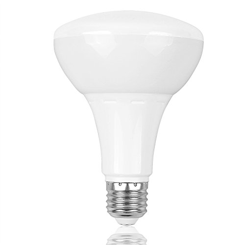 Lemonbest 15 watts LED BR30 Flood Light Bulb 1200LM E27 Base LED Recessed Can 100 Watt Equivalent White Light Ceiling Lamp Pure white Non-dimmable