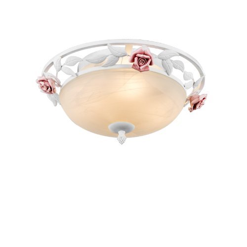 Romantic Pastoral Simple Bedroom Living Room Ceiling Light White