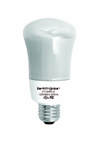 Earthtronics R214351b 14-watt 3500k R20 Cfl Floodlight Bright White