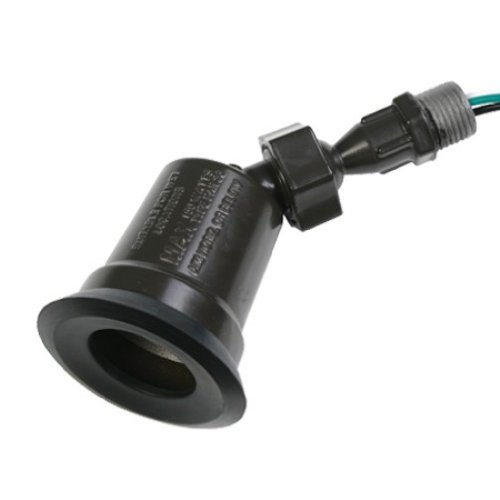 Hubbell-bell Lts100z Traditionalcfl Uses Par 38 Bulb 150-watt Max Weatherproof Lamp Holder Swivel Joint Bronze