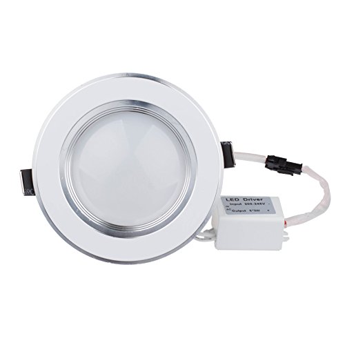 Lemonbest Slim 5w Dimmable Led Ceiling Light Flood Downlight Lamp Recessed Cabinet Lighting Fixture 110v Halogen