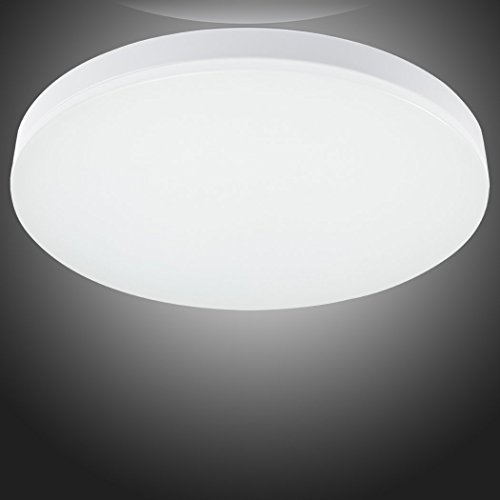 S&G LED 1299-Inch Flush Mount Ceiling Light 15W 1050-1200lm 3000kWarm White LED Recessed Ceiling Lights Fitting for Living Room Bathroom Bedroom and Dining Room