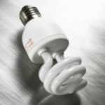 26W CFL Spiral Energy Saving Light Bulb - 2700K Flowering