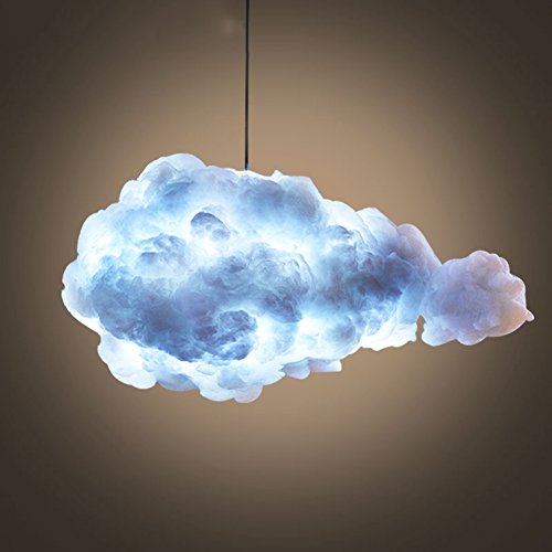 Clouds ChandeliersLed Ceiling Chandelier Modern Simple Chandelier Personality Creative Restaurant Living Room Cafe Children Cloud Art Decoration Chandelier 60cm-D