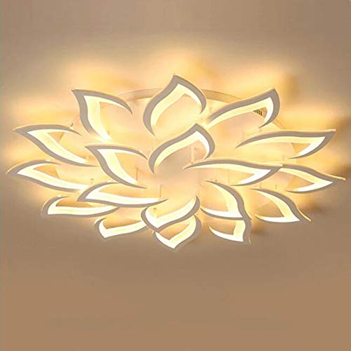 MEIDENG New led Chandelier for Living Room Bedroom Home Chandelier Modern LED Ceiling Chandelier Lamp Lighting ChandelierDimmableremote18heads