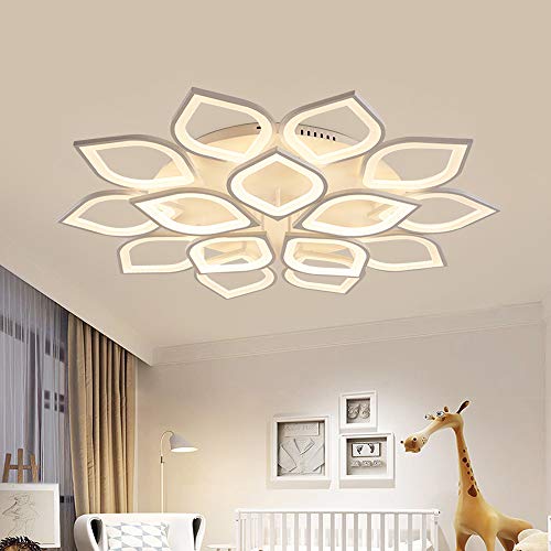 YUNRUS Modern Acrylic Led Ceiling Chandelier Lights for Living Room Bedroom Home Lamp US Shipment