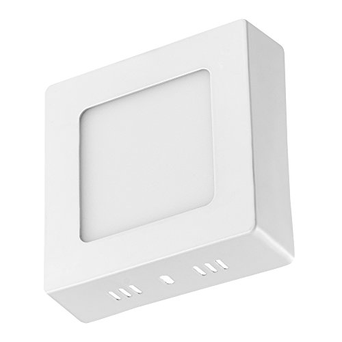Panel Light 6121824W Super Thin LED Panel Light with Energy Efficiency Ceiling Lights Cool White Led Ceiling Light LED Panel Light for Home and Commercial Places 6W Cool White Square