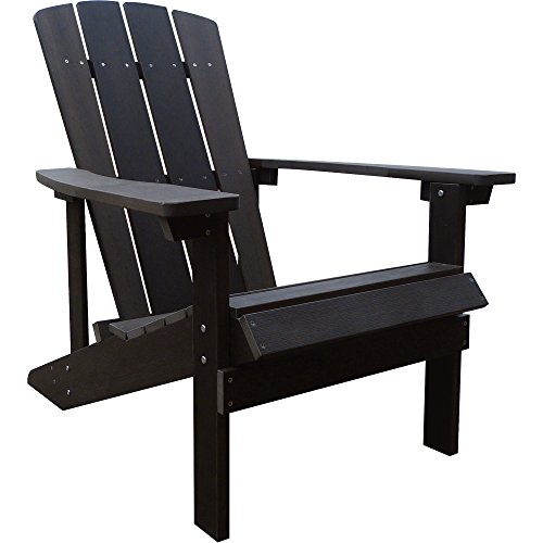 Composite Foldable Adirondack Chair - Chocolate
