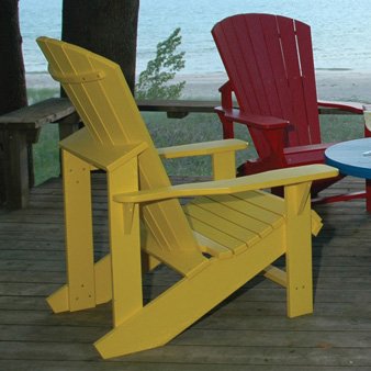 CR Plastic Products C01 Turquoise Classic Adirondack Chair