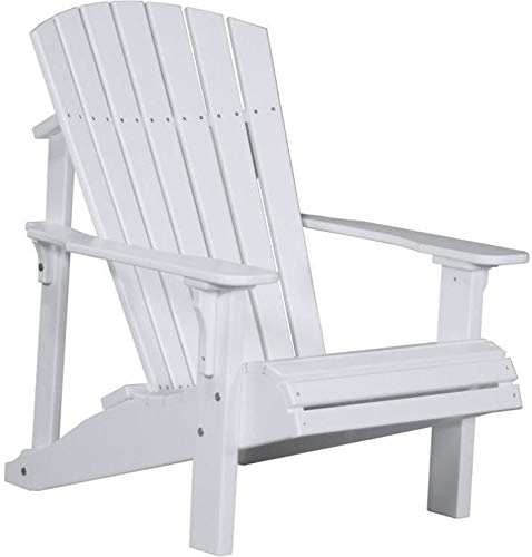 LuxCraft Recycled Plastic Deluxe Adirondack Chair