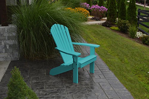 A&ampl Furniture Company Recycled Plastic Fanback Adirondack Chair