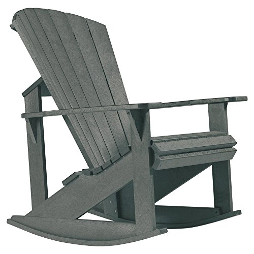 Cr Plastic Generations Recycled Plastic Adirondack Rocking Chair