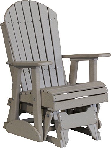 Luxcraft Recycled Plastic 2 Adirondack Glider Chair