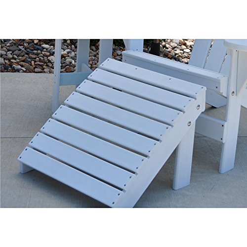 Jayhawk Plastics Recycled Plastic Adirondack Ottoman