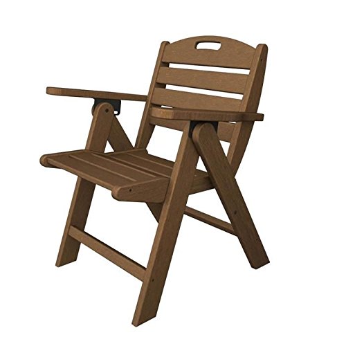 Nautical Lowback Outdoor Polywood Chair