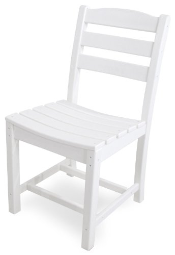 Polywood Td100wh La Casa Caf&eacute Dining Side Chair White