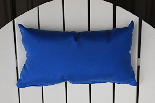 Outdoor Adirondack Chair Head Pillow Sundown Material- Light Blue