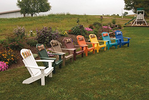 Outdoor Adirondack Chair Head Pillow Sundown Material- Natural