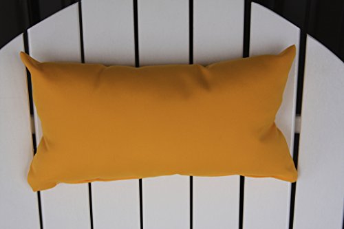 Outdoor Adirondack Chair Head Pillow Sundown Material- Yellow