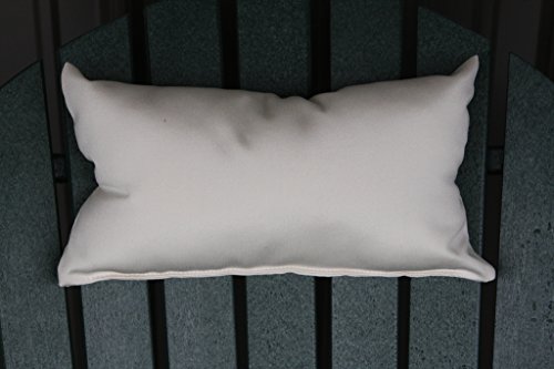 Outdoor Adirondack Chair Head PillowSundown Material- Gray