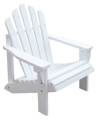 Shine Company Westport Kids Adirondack Chair White