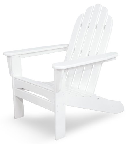 Ivy Terrace Iva15wh Classics Adirondack Chair White