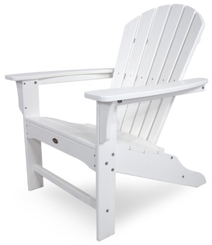 Trex Outdoor Furniture Cape Cod Adirondack Chair Classic White