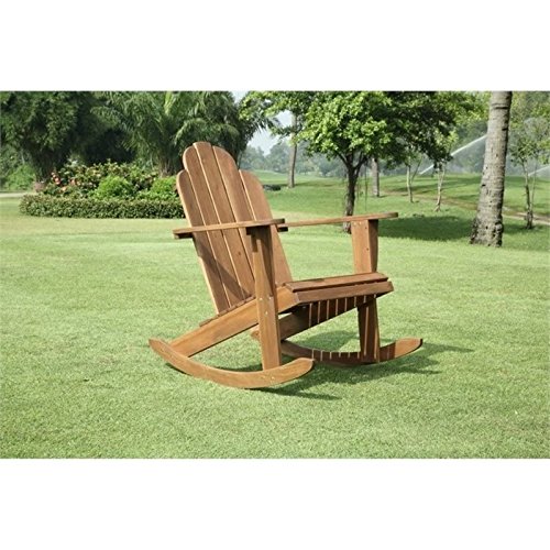 Hawthorne Collection Adirondack Rocker in Teak