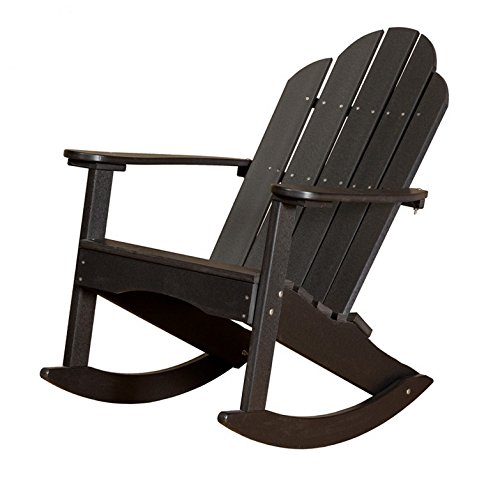 Little Cottage Company LCC-215 Classic Adirondack Rocker Black