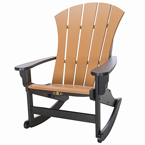 Pawleys Island Durawood Sunrise Adirondack Rocker - Blackcedar