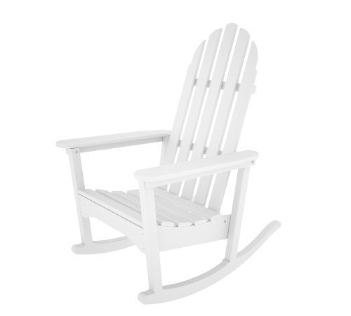 Polywood Adrc-1wh Classic Adirondack Rocker White