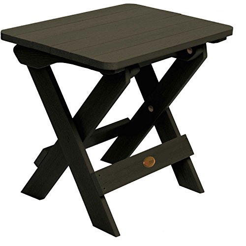 Hamilton Folding Adirondack Side Table - Black