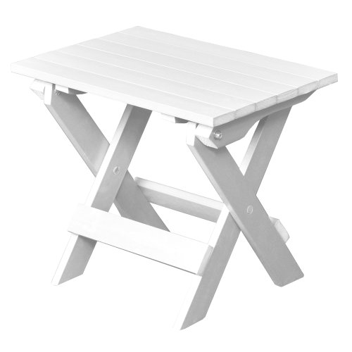 Highwood Folding Adirondack Side Table White