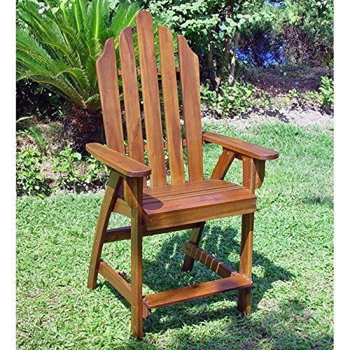 Wood Adirondack Bar Chair