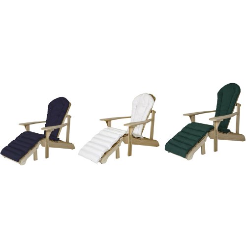 ADIRONDACK GREEN CUSHION SET - Cedar Outdoor Chairs and Patio Accessories