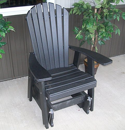 Poly 2 Ft Single Adirondack Glider Chair