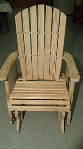 Pressure Treated Pine Designs Adirondack Glider Chair Amish Made In The Usa