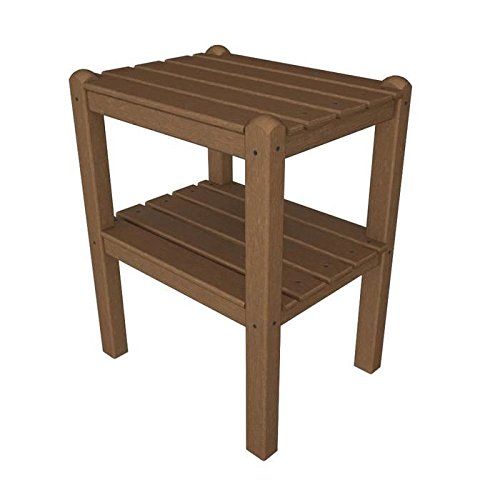 Polywood 2-shelf Outdoor Polywood Side Table