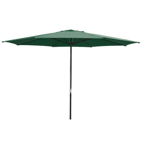 8 Rib Patio Umbrella 13 Feet Green Patio Furniture