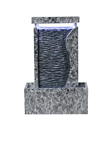 Kelkay F1514203l Marble Waters Edge Tabletop Fountain