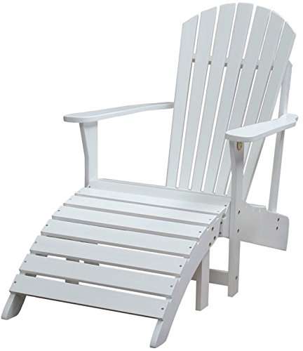 International Concepts Adirondack Chair With Footrest 2-pc Setgy583-4 6-dfg279599
