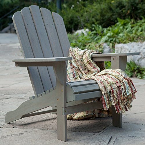 Belham Living Shoreline Wooden Adirondack Chair - Driftwood