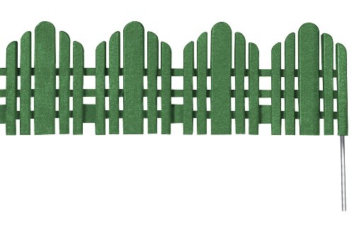 Easy Gardener 863 Adirondack Landscape Edging (one 22-inch Section) - Forest Green