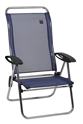 Lafuma Low Elips - Aluminum Folding Beach Chair With Adjustable Back And Iso Batyline&reg Fabric - Oc&eacutean