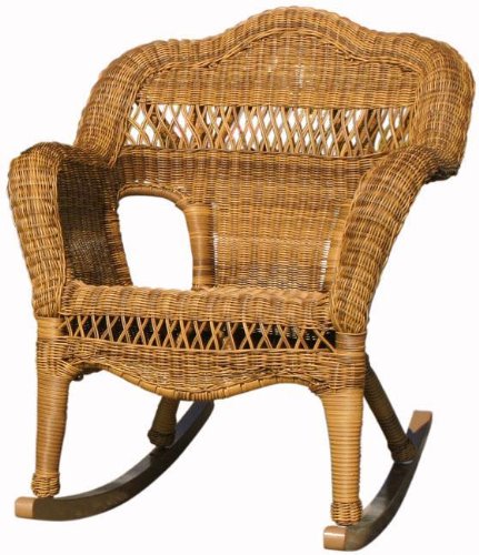 Sahara Outdoor Rocker 35&quothx18&quotw Natural