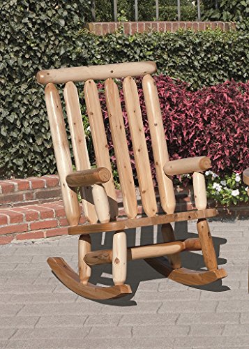 White Cedar Outdoor Rocker Unfinished