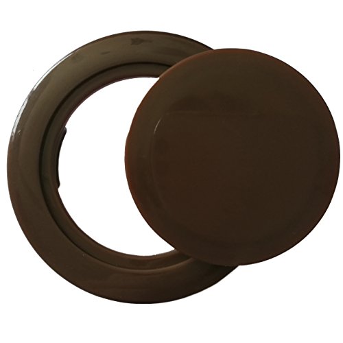 Do4u Patio Table Umbrella Hole Ring Plug Cover And Cap For Table Set -2-inch-coffee