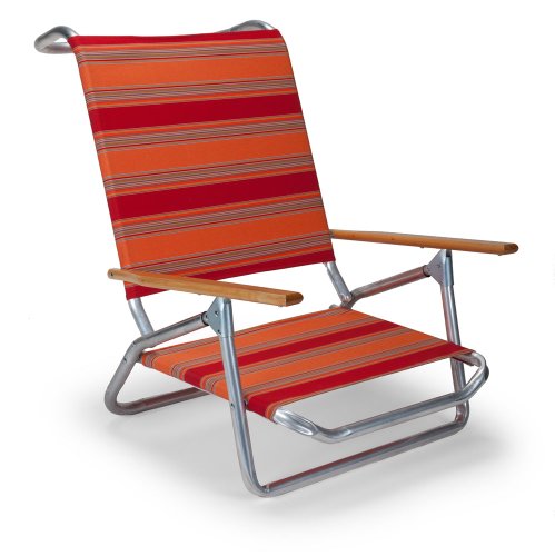 Telescope Casual Light And Easy Low Boy Folding Beach Arm Chair Salsa