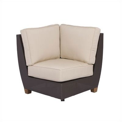 Three Birds Casual Ciera Corner Sectional Chair with Sunbrella Cushions